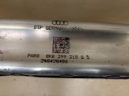 2013 Audi S5 8T- Fron S5 8T Front Axl Axle Support Crossmember Subframe PN: 8K03upport Crossmember Subframe 8K0399315G