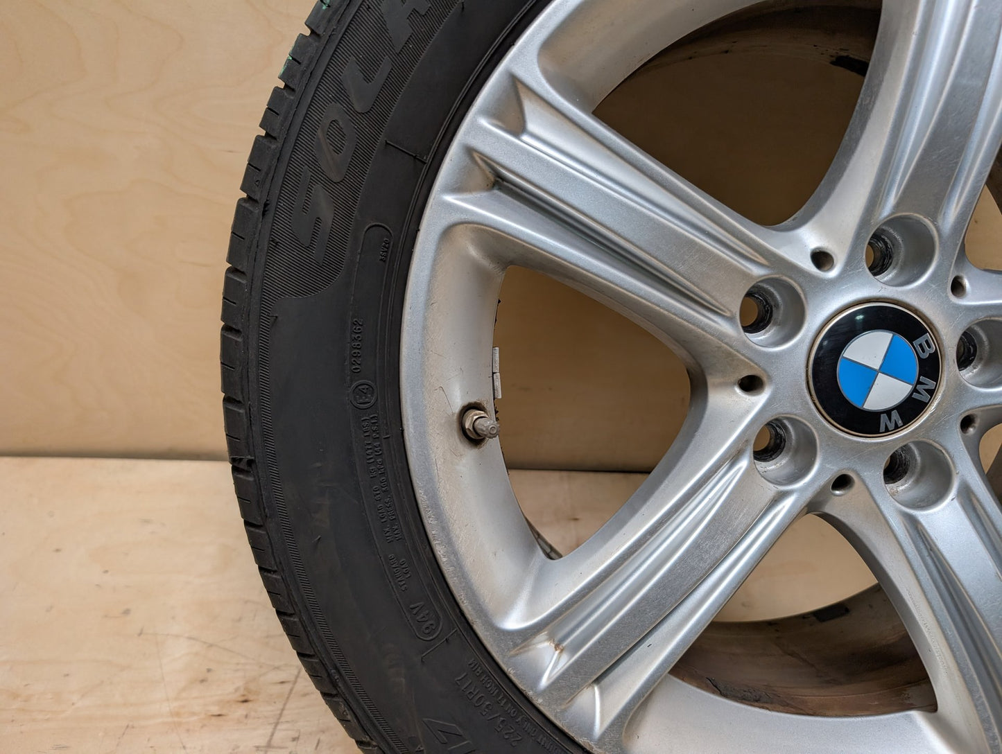 OEM BMW F30 F32 F33 F36 328 335 428 Wheel Rim 17x7.5 ET:37 Star Spoke Style 393