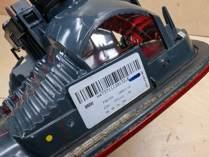 12-15 OEM BMW F30 F80 328 335 M3 Rear Right Passenger Side Inner Tail Light Lamp