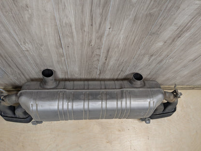 16-19 OEM BMW G11 G12 750i 750iX Engine N63R Rear Exhaust Pipe Muffler M SPORT