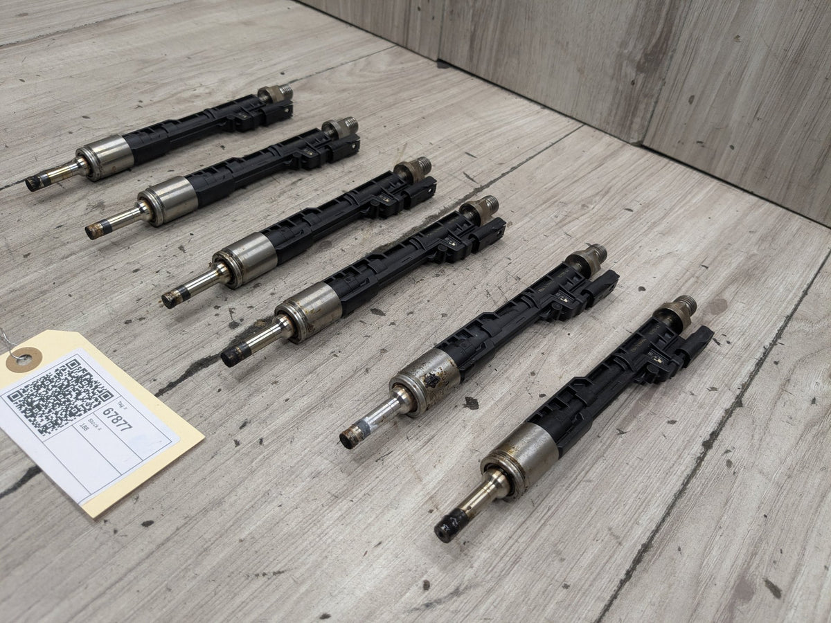 2017 BMW F16 X6 Engine Motor Injector SET 7639994
