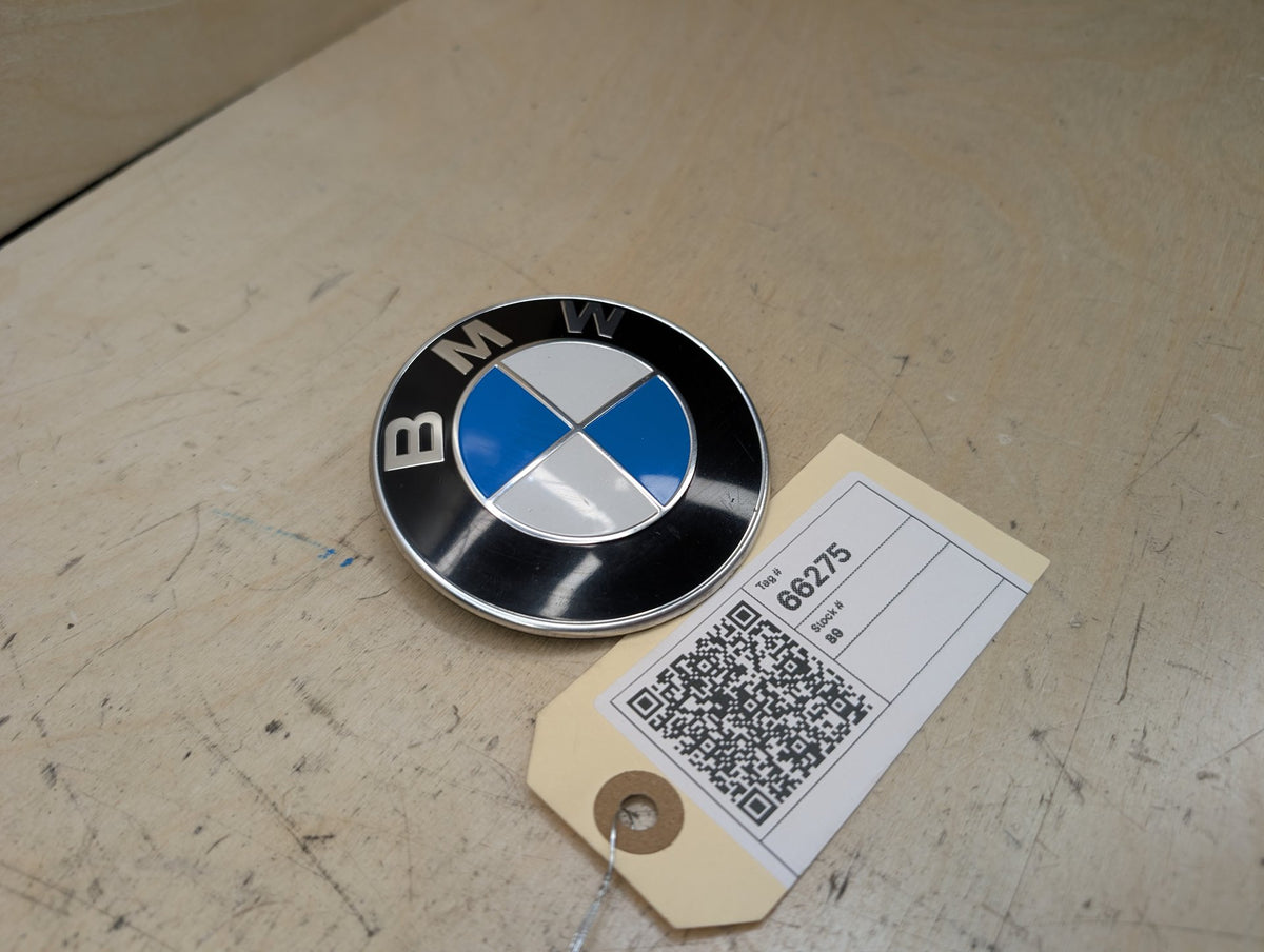OEM BMW E82 E92 F02 F10 F22 F30 F44 F82 Rear Trunk Lid Round Emblem Logo 82MM