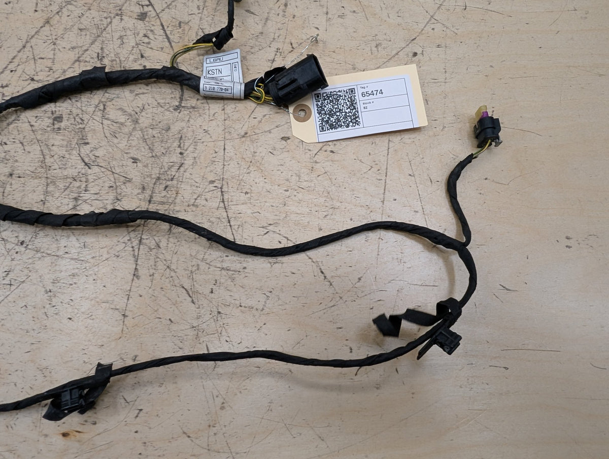 2010-2017 BMW 535i GT xDrive F07 Front Bumper PDC Parking Sensor Wiring Wire Harness 9210770 OEM