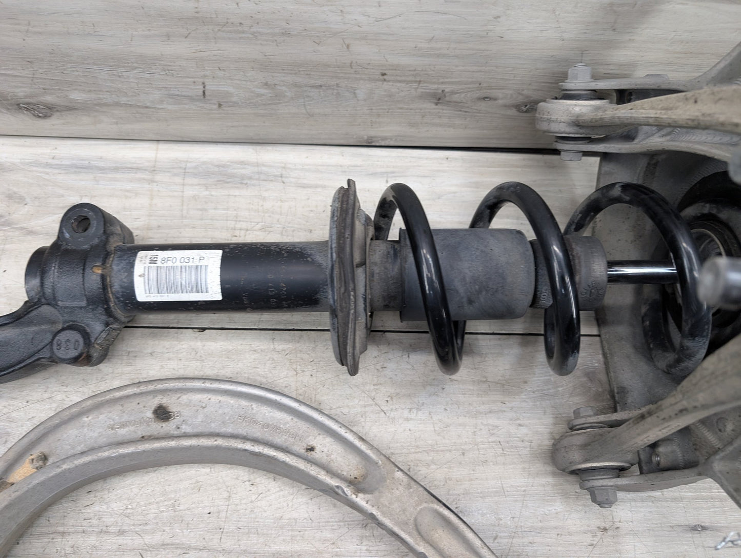 2008 - 2017 Audi S5 8T Front Right Passenger Control Arms SET 8K0407271AJ