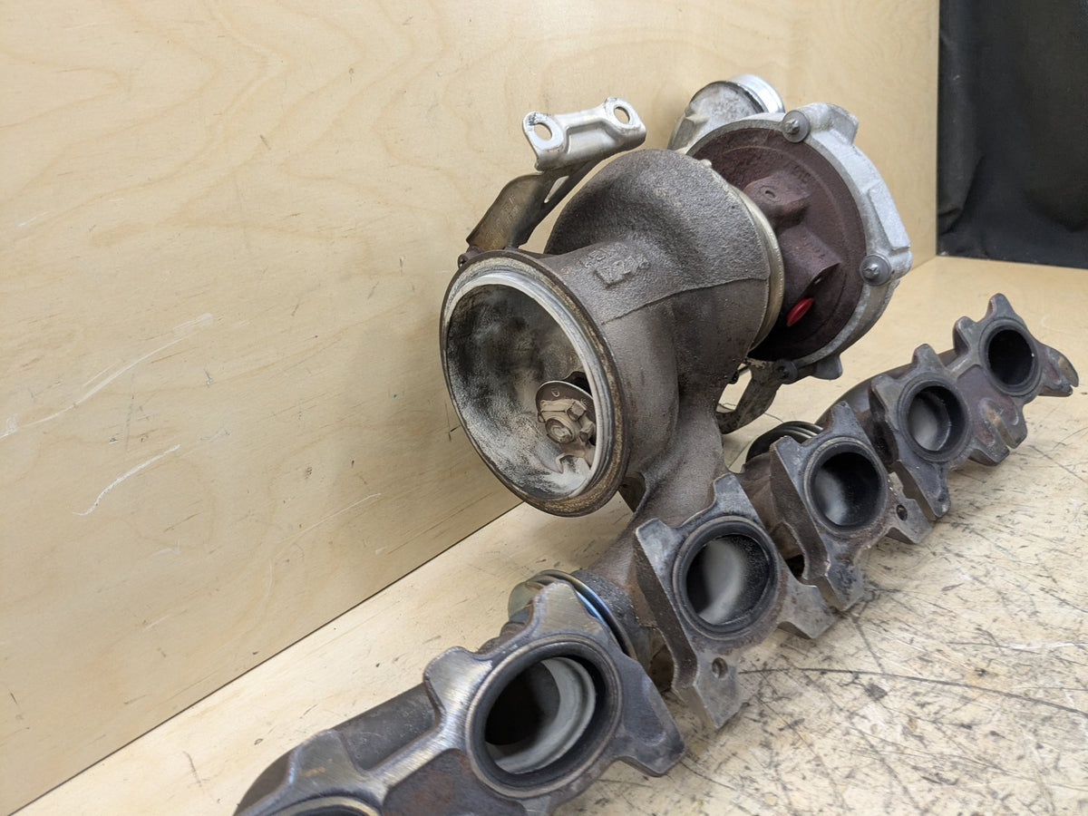16-19 OEM BMW F30 F32 G30 G12 340 440 B58 Turbo Charger w/ Manifold B58 EWG