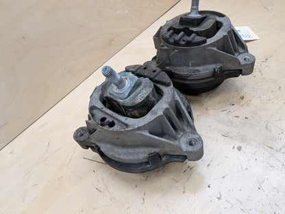 2012-2018 BMW F30 328i N47D20O1 Left Right Engine Bracket Support Mount SET 6787657