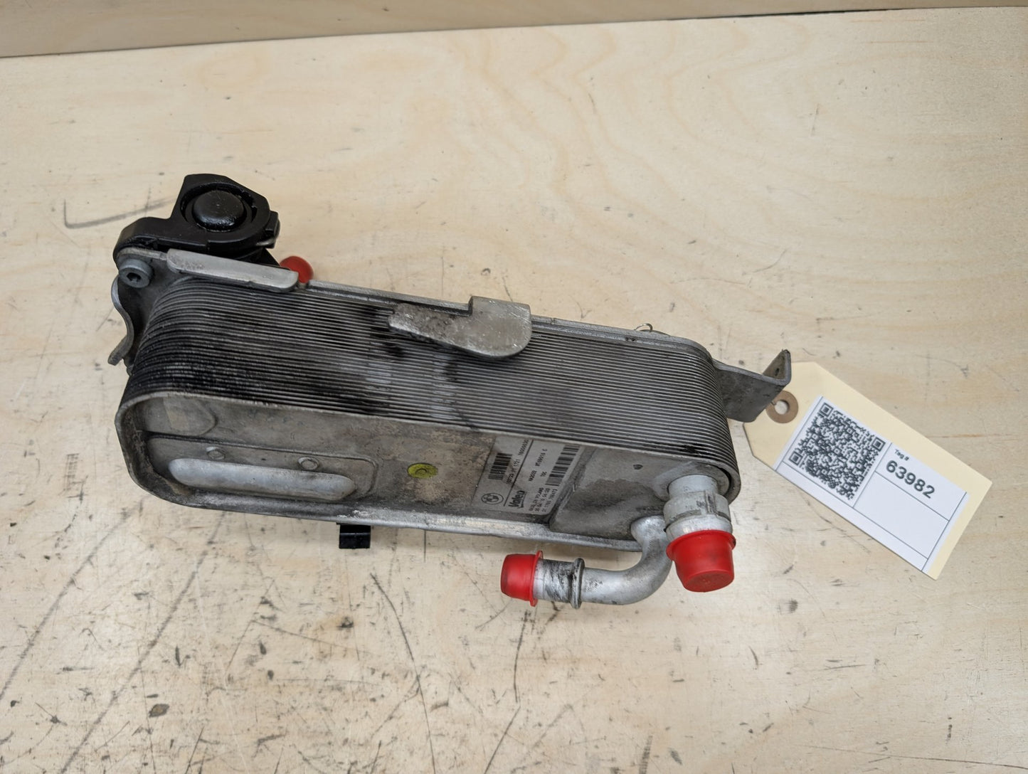 OEM BMW F22 F30 F32 F36 Transmission Oil Cooler Heat Exchanger VALEO N20 N26 N55