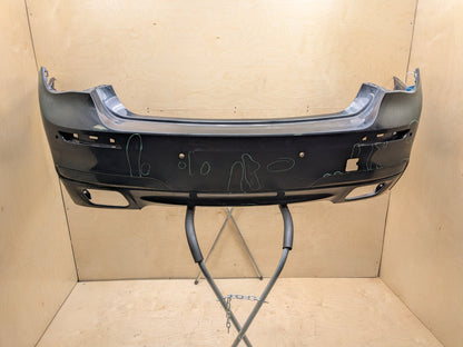 *09-15 OEM BMW F01 F02 740 750 Rear Bumper M SPORT Cover w/ PDC Holes Black 475