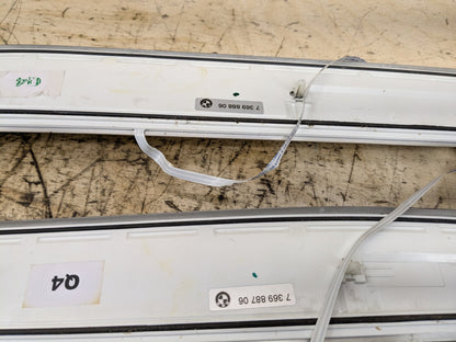 2016-2019 BMW 750i G12 Scuff Plate Door Sill SET 7369888 OEM