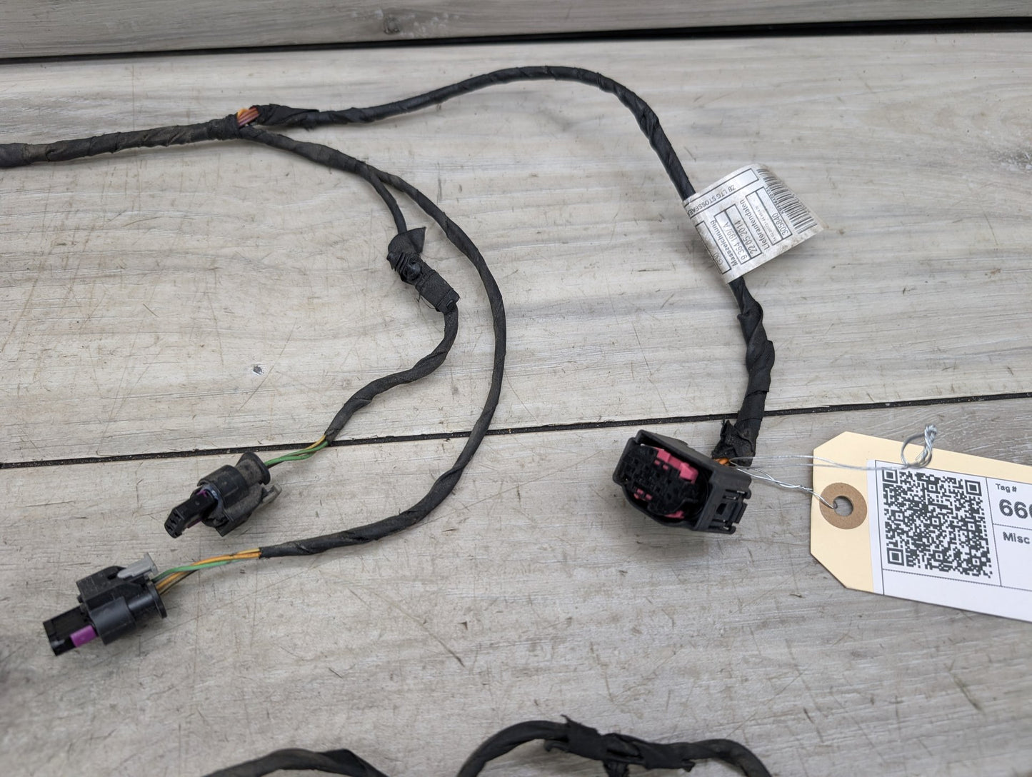 OEM BMW F90 M5 G30 Rear Parking Distance Sonic Harness Wire w/O PDC