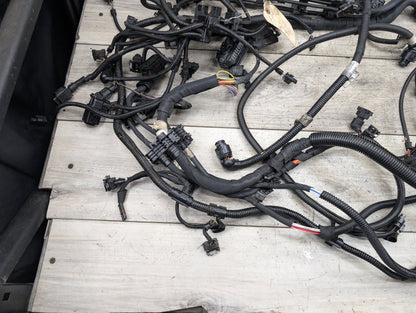 2014 - 2018 BMW X5 F15 Engine Motor Wiring Wire Harness 8654740 N63B44O1