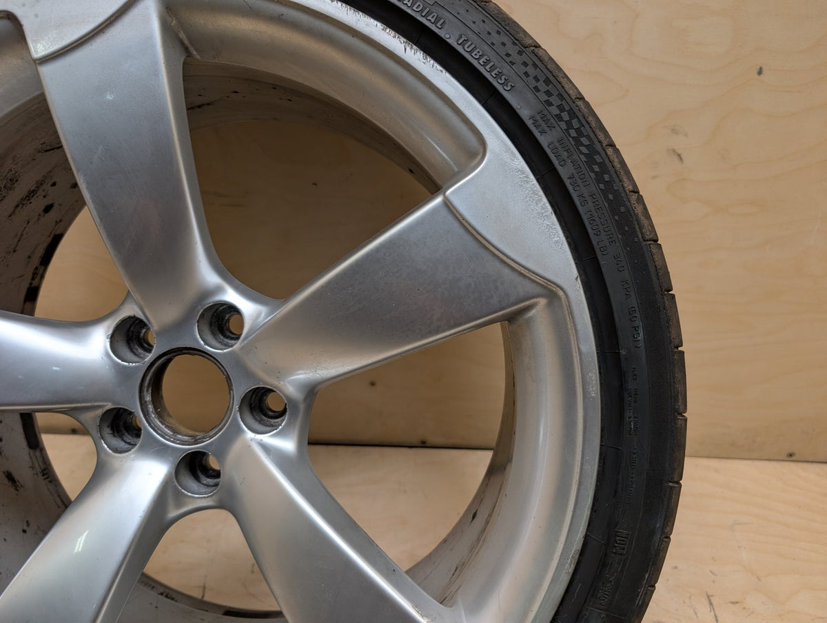 *BEND* 08-17 OEM Audi RS5 20x9 ET26 Aluminum Wheel Rim 5 Spoke 8T0601025AD
