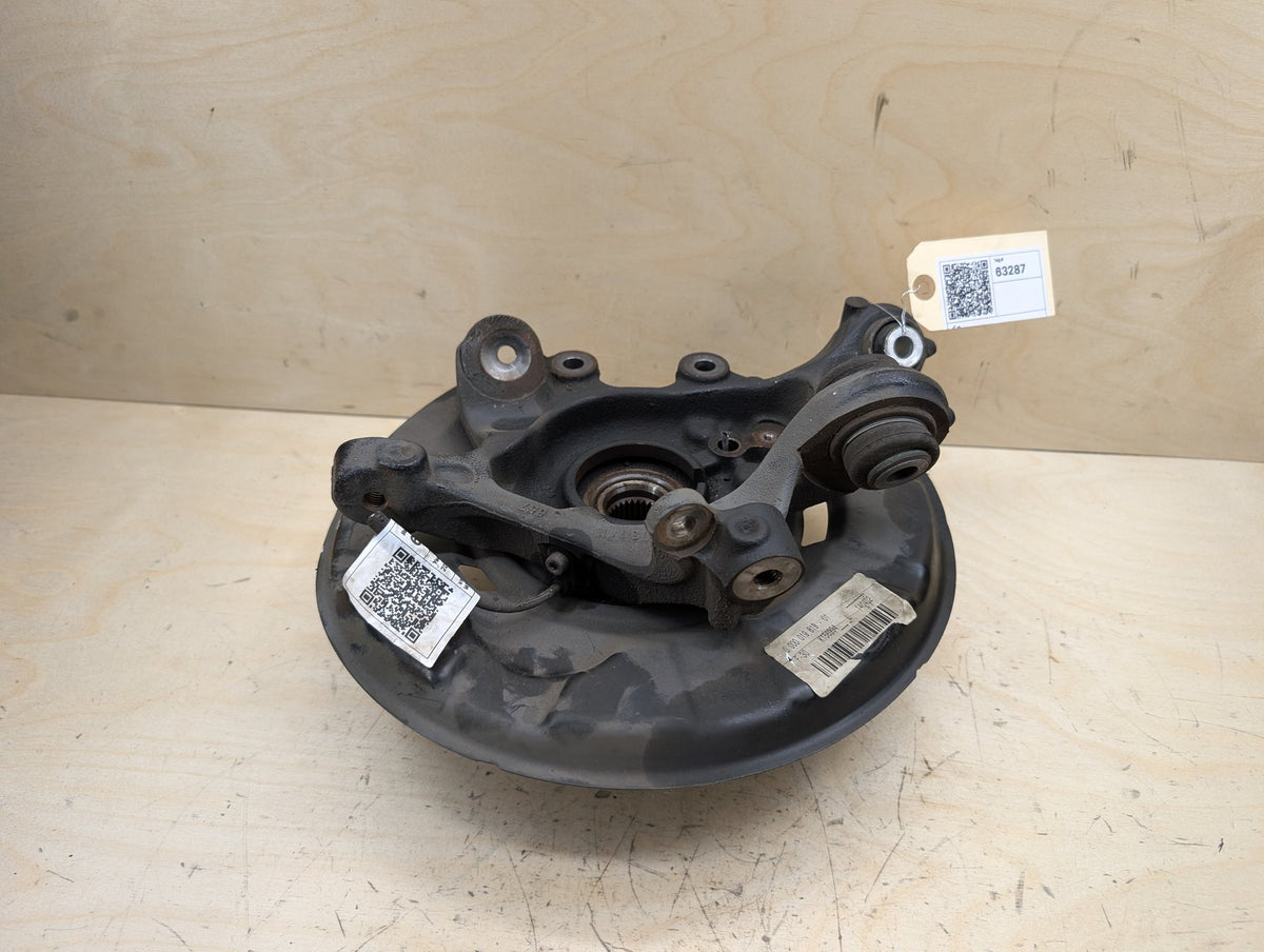 2012-2018 BMW 328i F30 Rear Left Driver Spindle Knuckle w/ Bearing 6792521 OEM