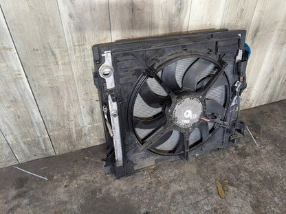 14-19 OEM BMW F85 F86 X5 X6 Main Radiators Cooling Fan ASSEMBLY SET S63 850W