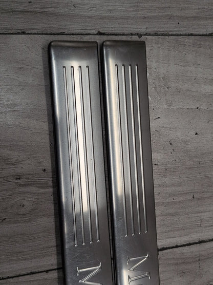 2009-2012 Mercedes-Benz E550 W212 Front Rear Left Right Scuff Plate Door Sill SET A2126861136 OEM