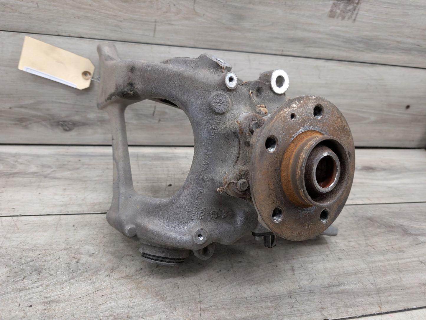2008 - 2017 Audi S5 8T Rear Left Driver Spindle Knuckle w/ Bearing 8K0505435A