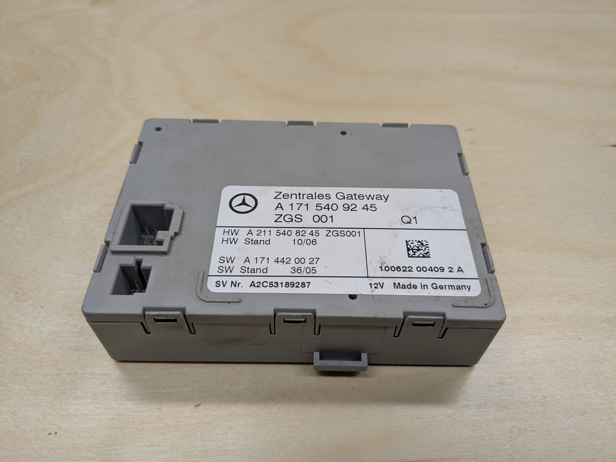2009-2011 Mercedes-Benz SLK-Class R171 Gateway Module A1715409245 OEM