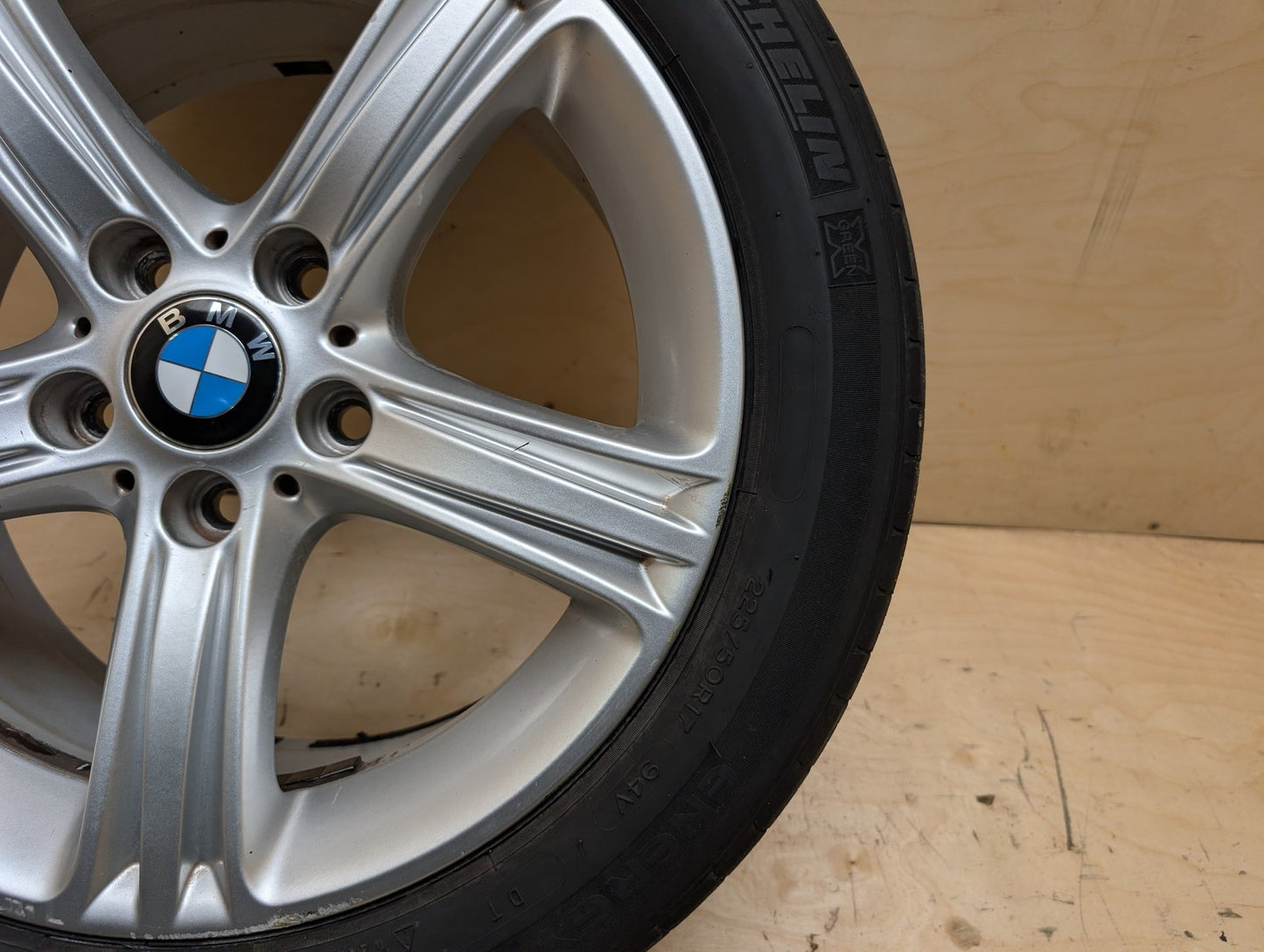 OEM BMW F30 F32 F33 F36 328 335 428 Wheel Rim 17x7.5 ET:37 Star Spoke Style 393