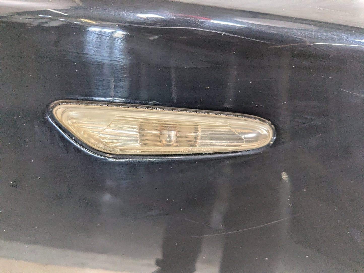 08-13 BMW E82 E88 128i 135i Right Passenger Fender Panel Black SCHWARZ II 668