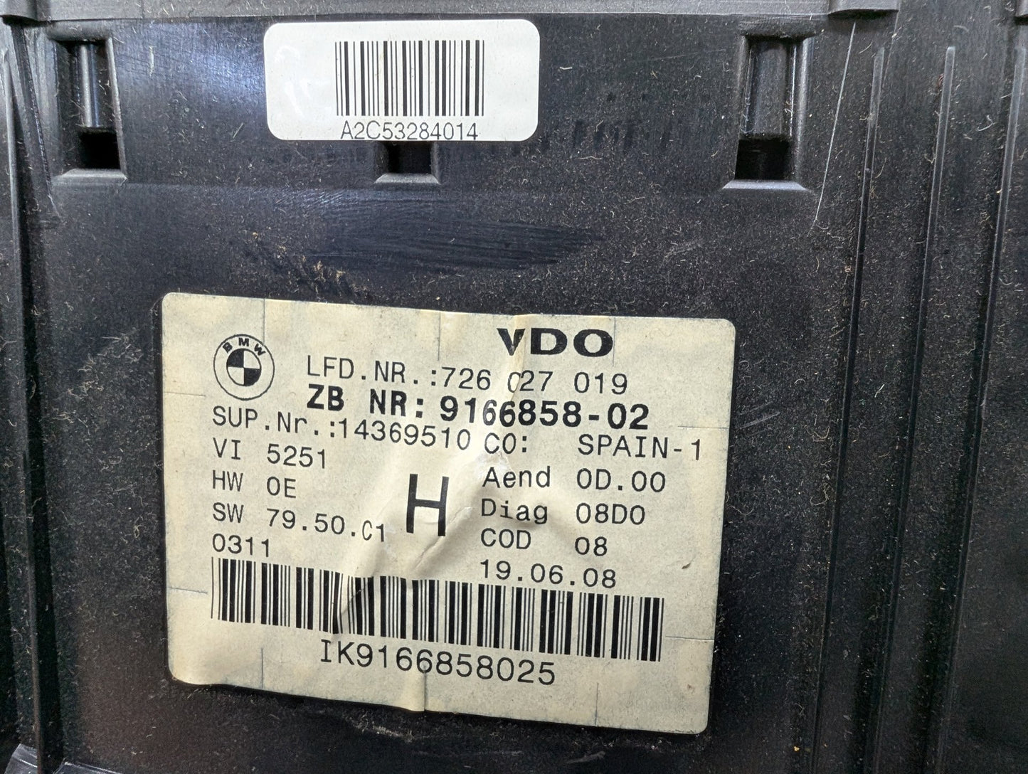 07-13 OEM BMW E90 E92 E93 328 335 Speedometer Instrument Cluster Siemens VDO