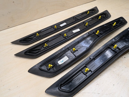 2012-2018 BMW 328i F30 Front Rear Left Right Scuff Plate Door Sill SET 7263315