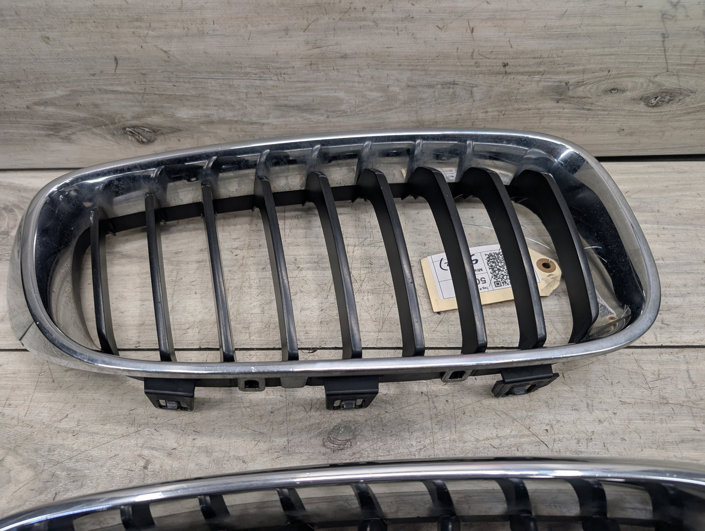 2014 - 2019 BMW 340 F34 Front Left Right Upper Bumper Cover Kidney Grilles SET 7294804 B58B30M0