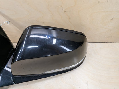 OEM BMW F30 328 330 335 340 Right Passenger Side Mirror Heated Dip SHADOW GLOSS