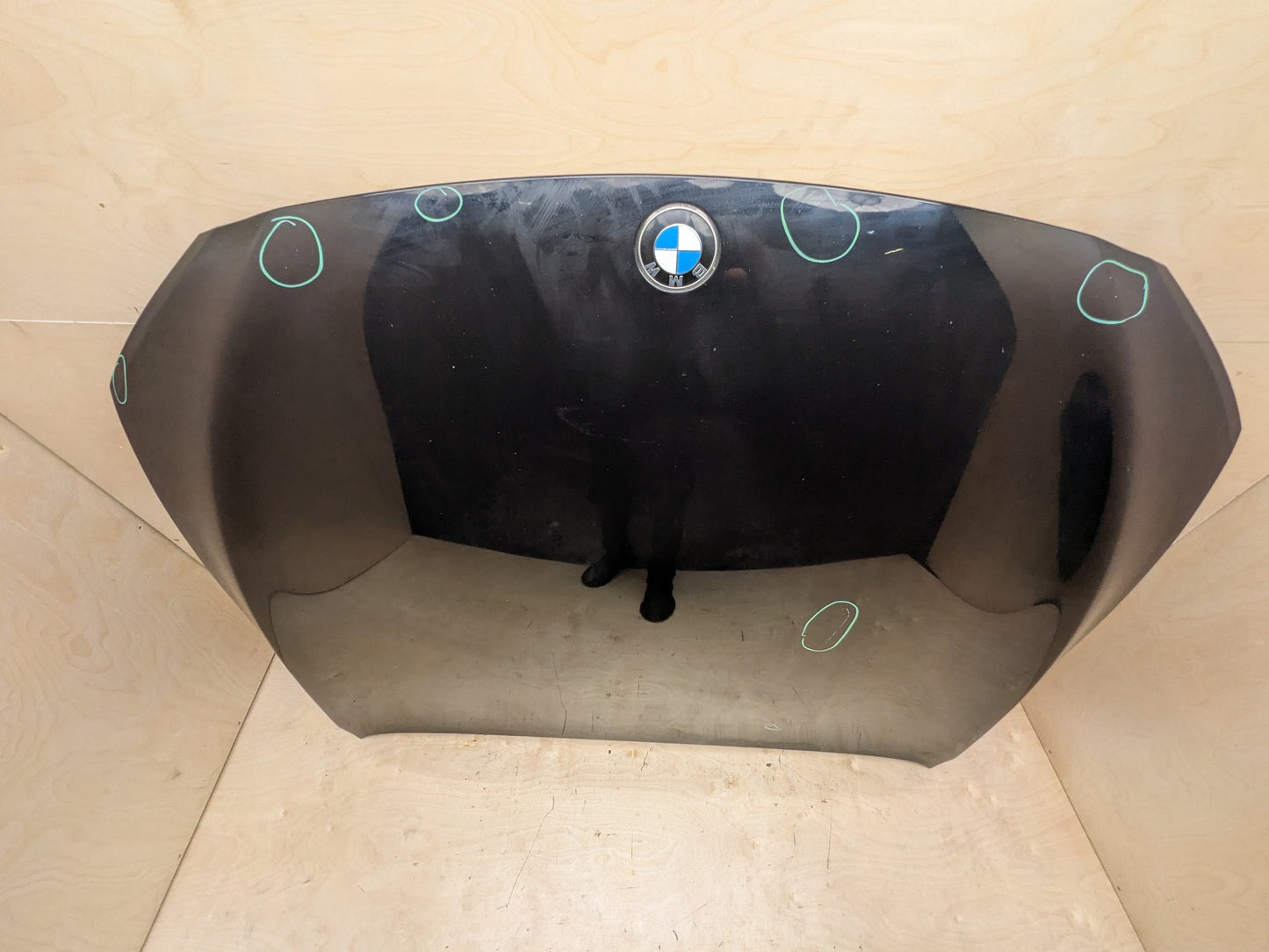 09-15 BMW F01 F02 740 750 760 Front Hood Bonnet Panel Black 475