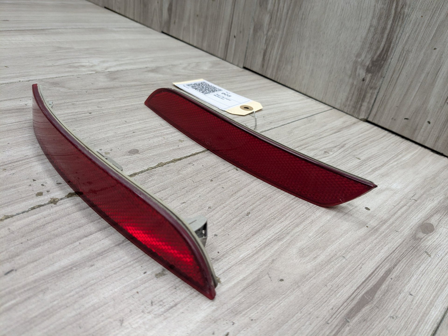 OEM BMW F01 F02 Rear Left Right Bumper Reflector Marker PAIR