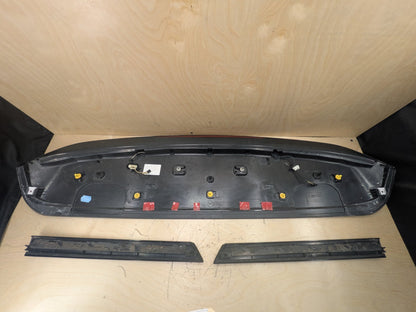 15-18 OEM Audi Q3 Rear Liftgate Trunk Lid Spoiler Rear Left Right Window Trim Molding SET