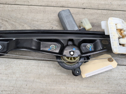 2012-2018 BMW 340i F30 Rear Left Driver Door Window Glass Regulator w/ Motor 7351049