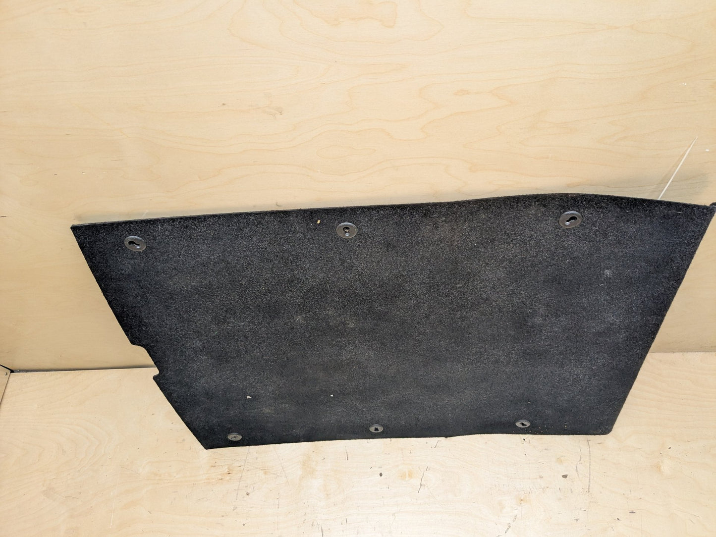 12-18 OEM BMW F30 F80 M3 Sedan Rear Trunk Floor Mat Carpet Cargo Cover Black