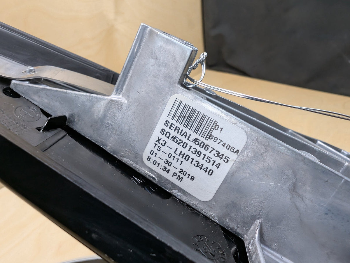 2018-2024 BMW X3 G01 Front Left Driver Side Mirror Camera Assembly 8491709
