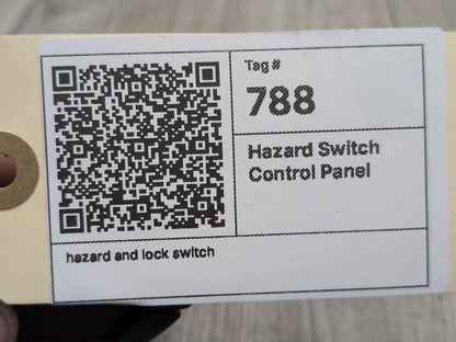 OEM BMW F01 F02 F07 F10 F12 F13 Door Lock Emergency Hazard Flasher Control Switch