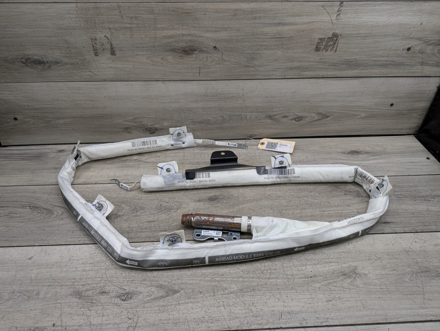 OEM BMW G30 530 540 M550 M5 Right Passenger Top Roof Head Air Bag Airbag Curtain
