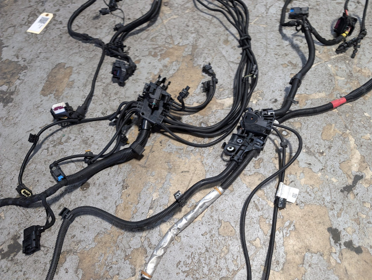 2017-2023 BMW G30 530i B46B20O0 Engine Motor Transmission Wiring Wire Harness SET 8642929