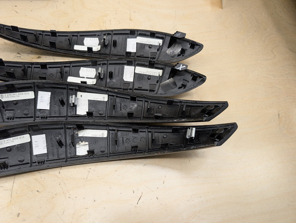 2012-2018 BMW 328i F30 Front Rear Left Right Dash Interior Trims SET 9232083