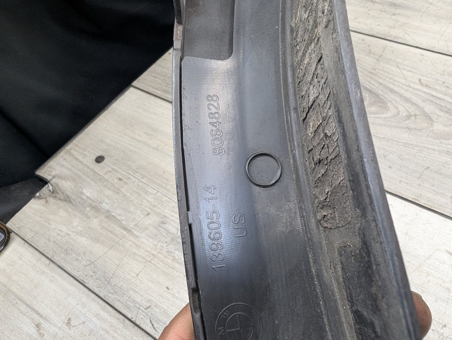 2018 - 2023 BMW X3 G01 Rear Right Passenger Fender Flare Arch Trim Molding 8064828 B58B30M0