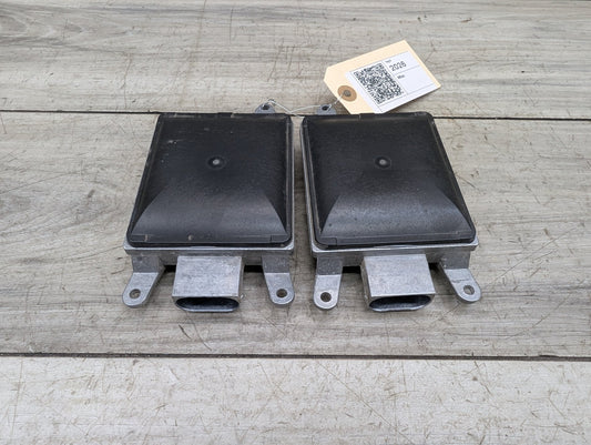 2011 - 2016 BMW 528i F10 Rear Left Right Blind Spot Lane Sensor Radar Module SET 6873339 N20B20O0
