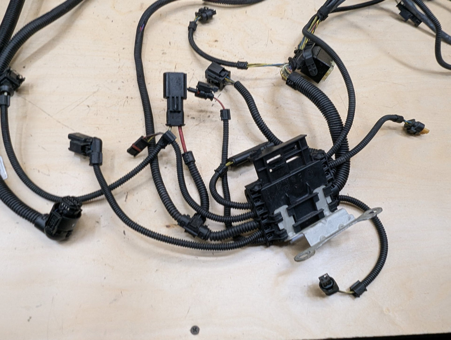 14-19 OEM BMW F15 F16 X5 X6 Engine N55 Wiring Wire Harness Module 1