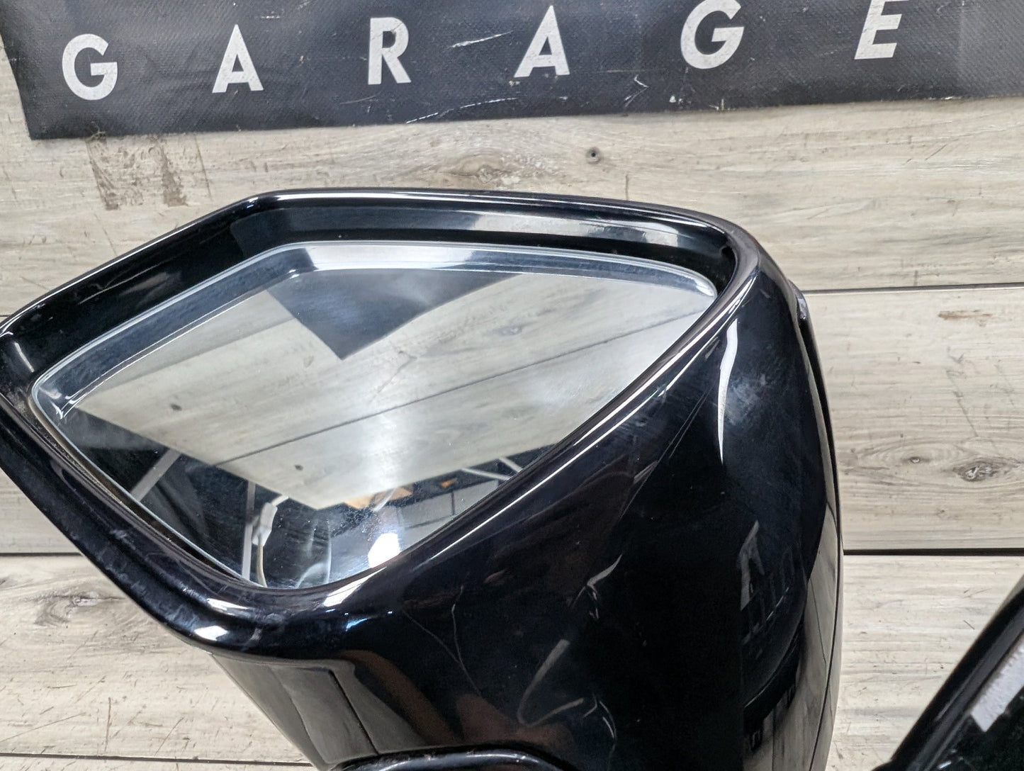 OEM BMW F30 328 330 335 340 Left Driver Side Mirror Heated Auto Dip SHADOW GLOSS