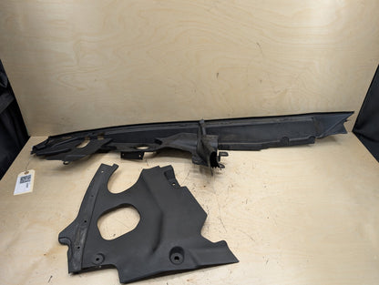 2018-2024 BMW X3 G01 Right Passenger Engine Bay Cover Panel Seal Trim SET 7397490