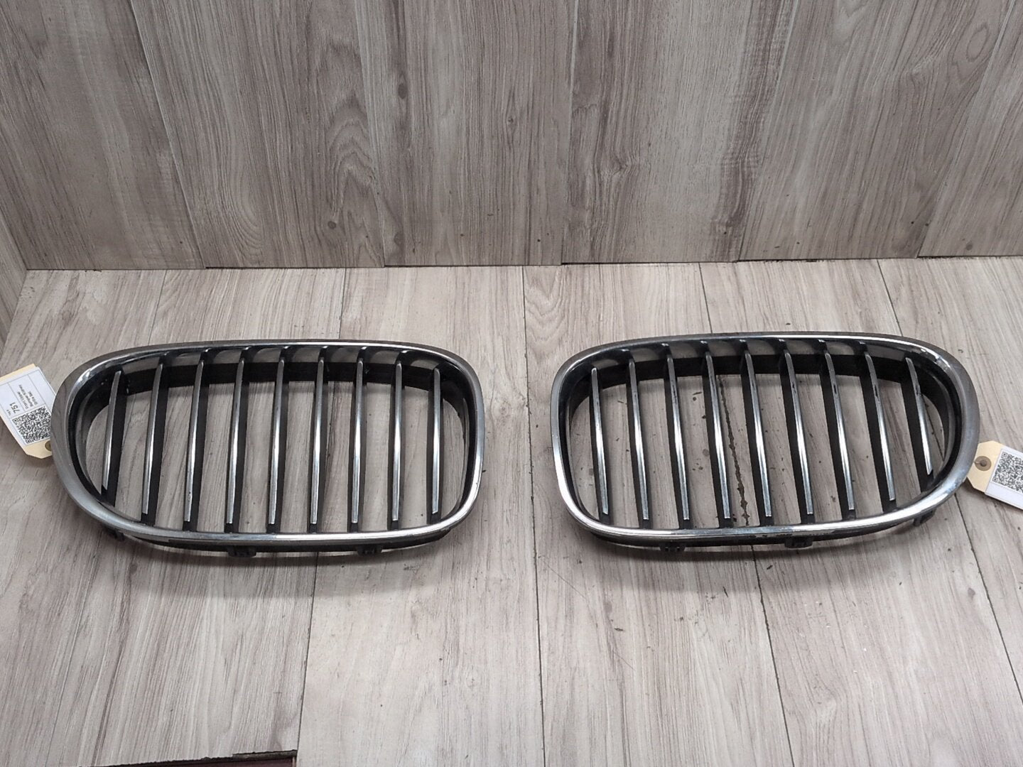 09-15 OEM BMW Front Left Right Driver Passenger M Sport Kidney Grille SET