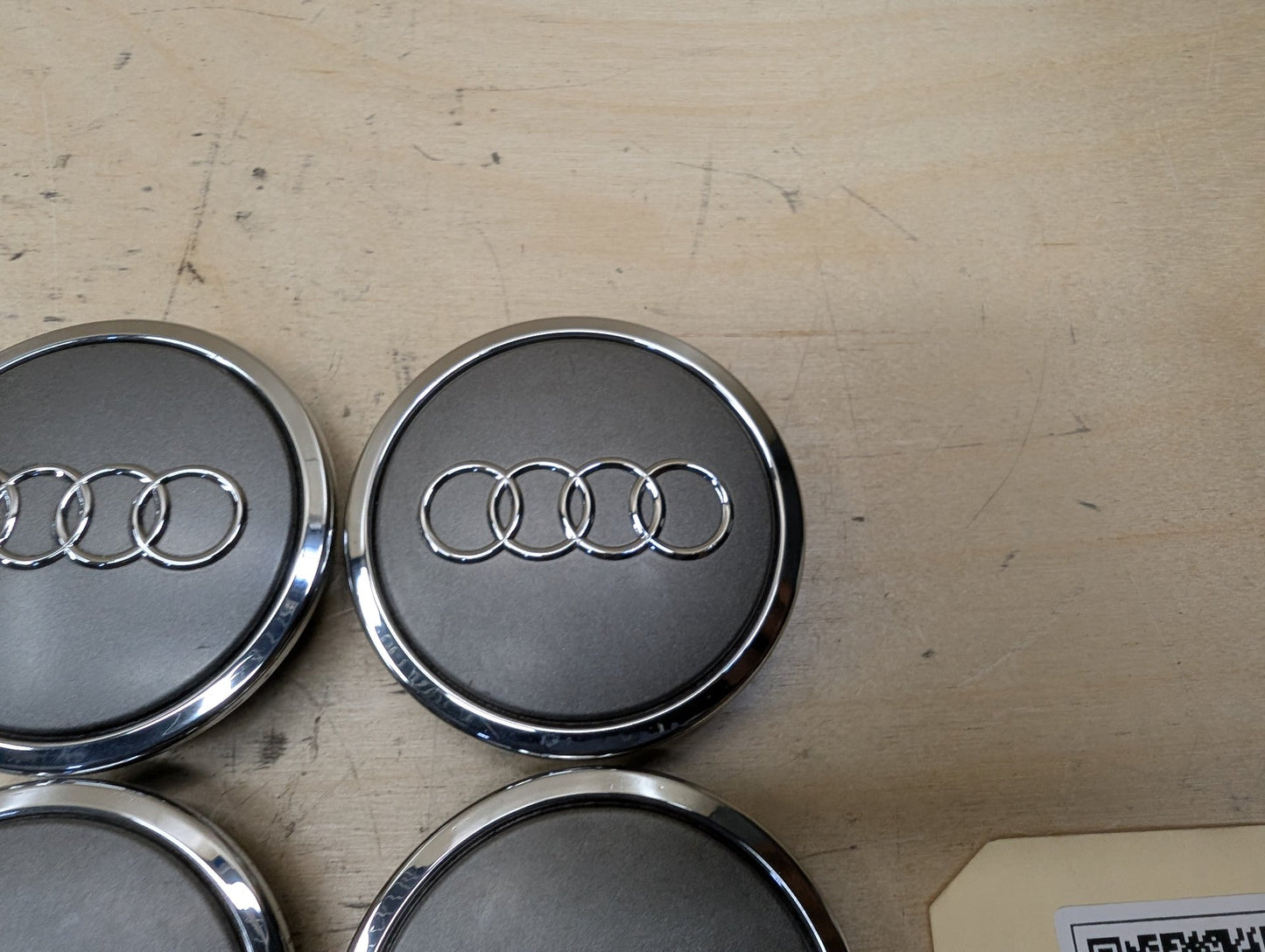 2011-2017 Audi RS5 8T Wheel Rim Hub Center Cap SET 8T0601170A OEM