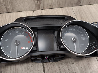 2008 - 2017 Audi S5 8T Instrument Speedometer Guage Cluster 8T0920983P