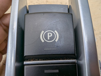 OEM BMW F10 F15 F16 X5 X6 Parking Emergency Brake Auto Hold Switch w/ Trim Panel