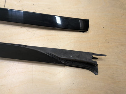 2019-2026 BMW X5 G05 Front Left Right Side Windshield Drip Trim Molding SET 7463527 OEM