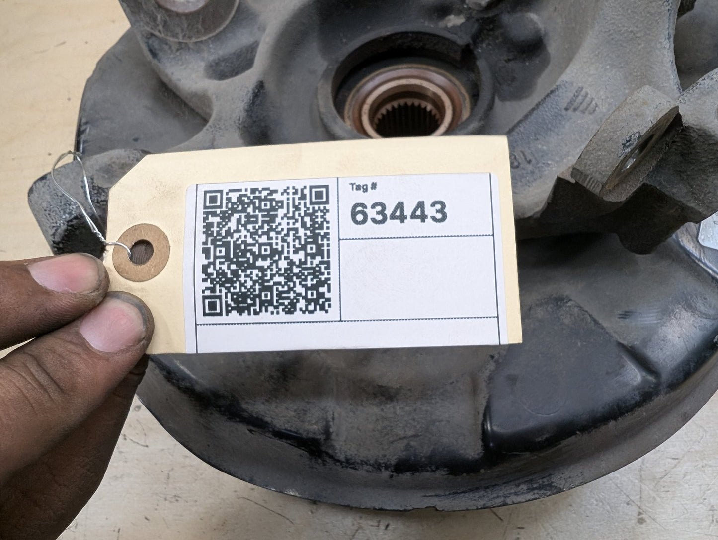 2012-2018 BMW 328i F30 Rear Left Driver Spindle Knuckle w/ Bearing 6792521