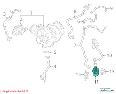 16-19 OEM BMW G11 G12 G30 M550 750 M760 Auxiliary Electric Coolant Water Pump
