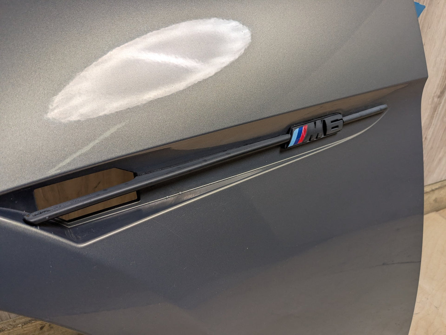 2004-2010 BMW M6 E64 Front Left Driver Fender Panel Grey 440